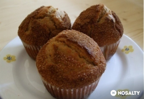 Bögrés fahéjas muffin